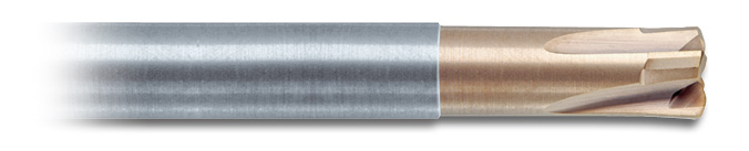 High Feed 4 Flute Solid Carbide